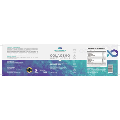 Colágeno - Intestine Plus - 210 g - 30 doses - Carebiotics