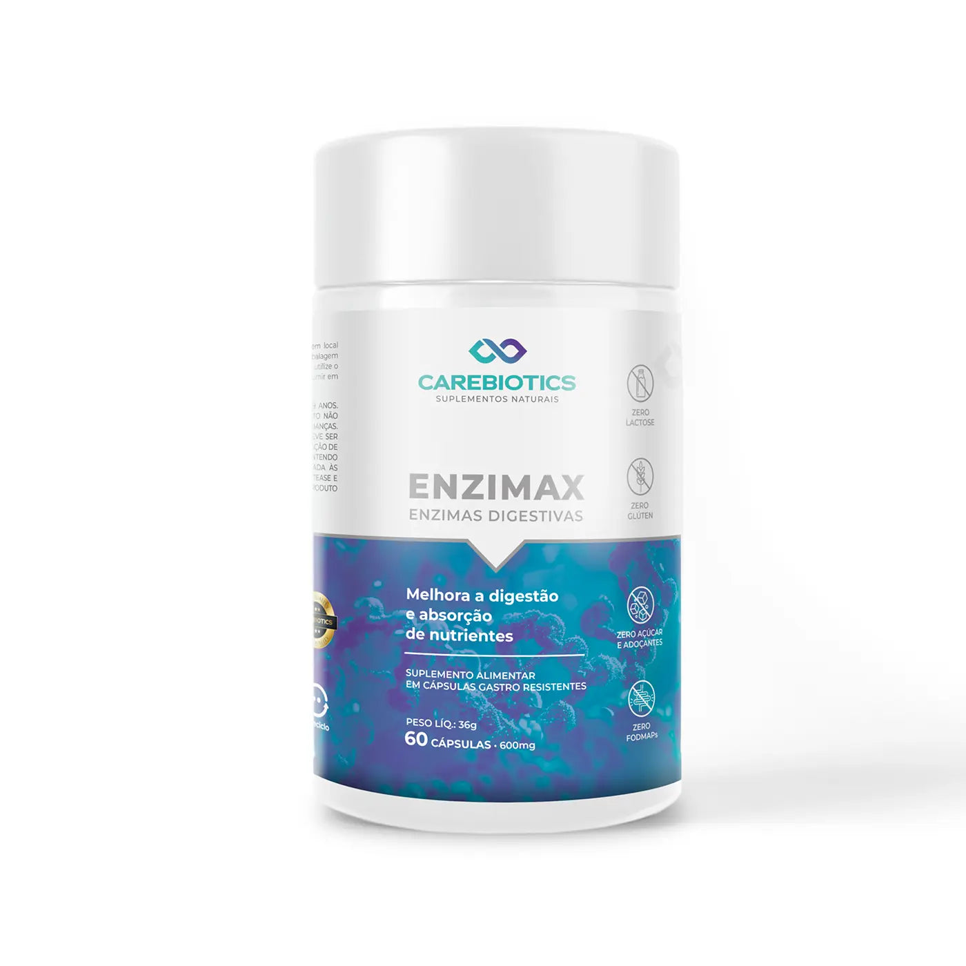 Enzimax - Enzimas Digestivas - 60 caps - 60 doses
