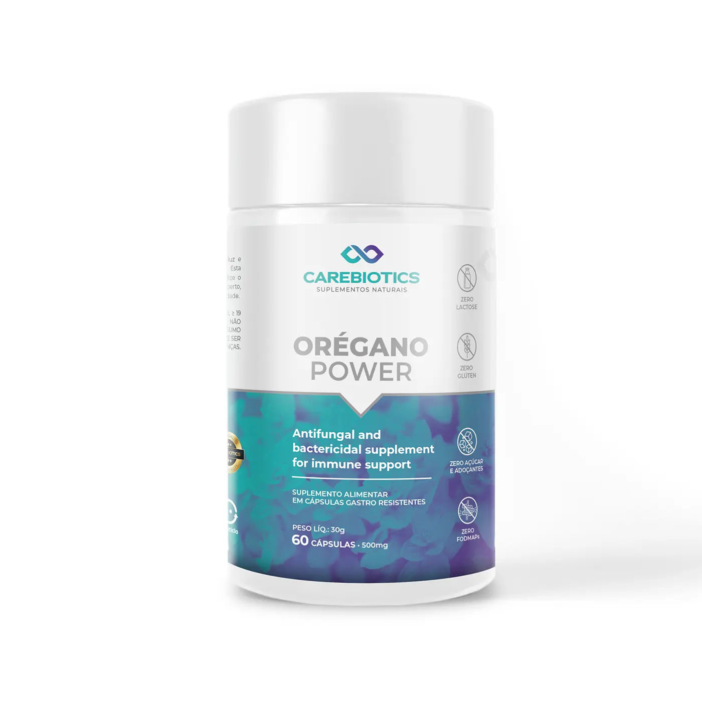 Orégano Power - 60 caps - 60 doses - Carebiotics