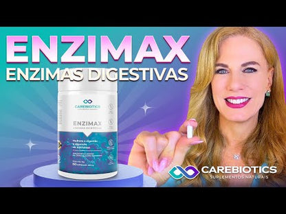 Enzimax - Enzimas Digestivas - 60 caps - 60 doses - Carebiotics