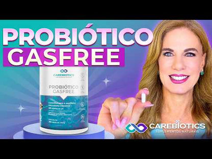 Probiótico - Gasfree - 30 caps - 30 doses - Carebiotics