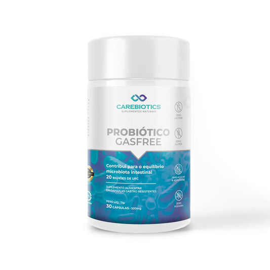 Probiótico - Gasfree - 30 caps - 30 doses - Carebiotics