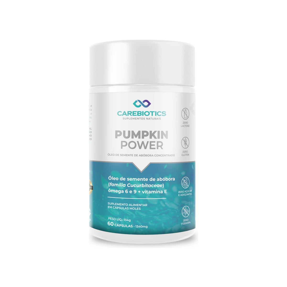 PUMPKIN POWER - Óleo de Semente de Abóbora Concentrado + Ômegas 6 e 9 + Vitamina E